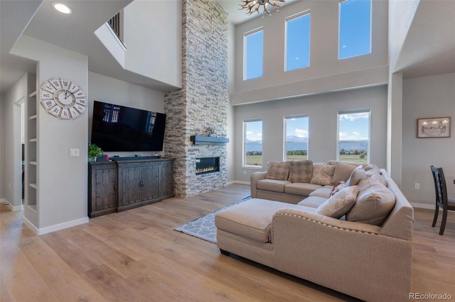 Furnished interior view inside a new home in , Colorado Springs (Image 26).