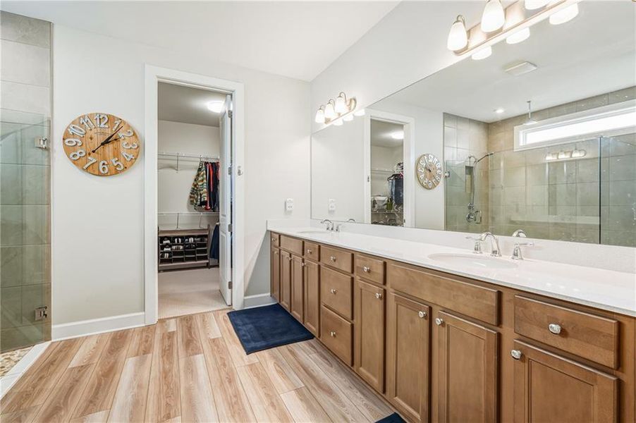 Furnished interior view inside a new home in , Hoschton (Image 25).