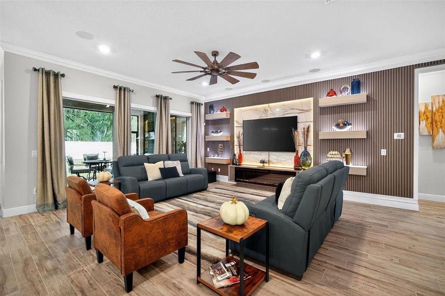 Furnished interior view inside a new home in , Odessa (Image 8).