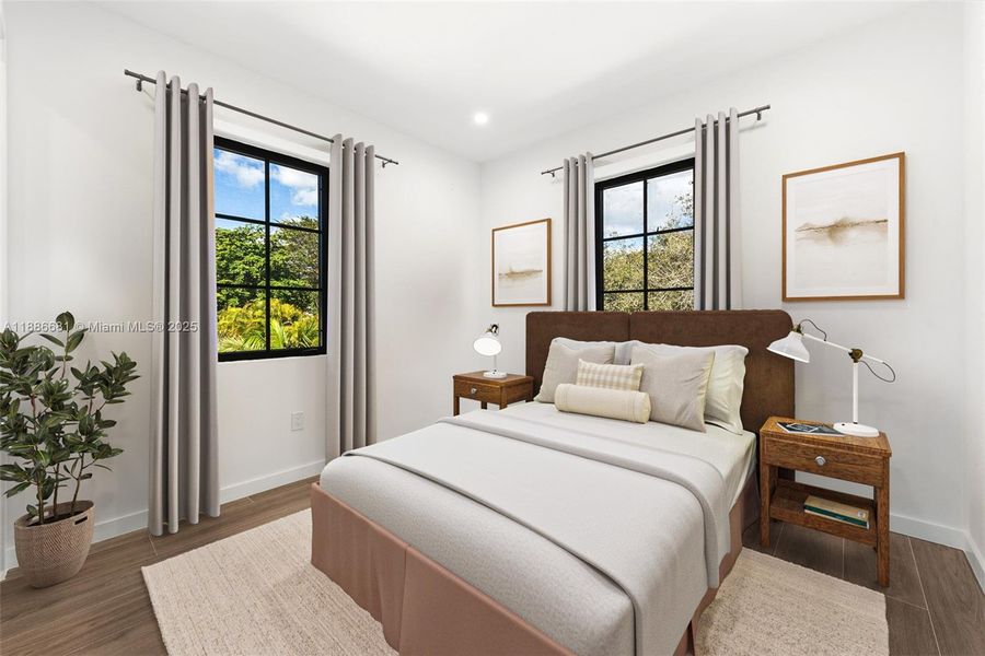 Furnished interior view inside a new home in , Coral Gables (Image 13). Furnished interior view inside a new home in , Coral Gables (Image 13).