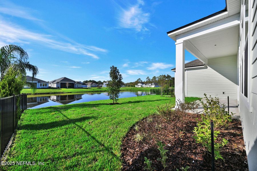 Exterior details and patio area of a home in Amelia National Country Club, Fernandina Beach (Image 23). Exterior details and patio area of a home in Amelia National Country Club, Fernandina Beach (Image 23).