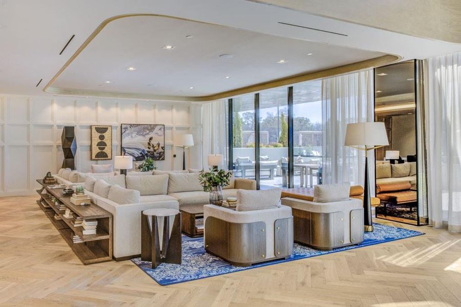 Furnished interior view inside a new home in The Dillon Buckhead, Atlanta (Image 8).