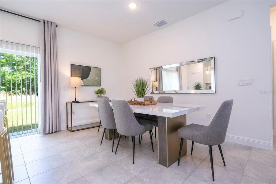 Furnished interior view inside a new home in , Ocala (Image 5).
