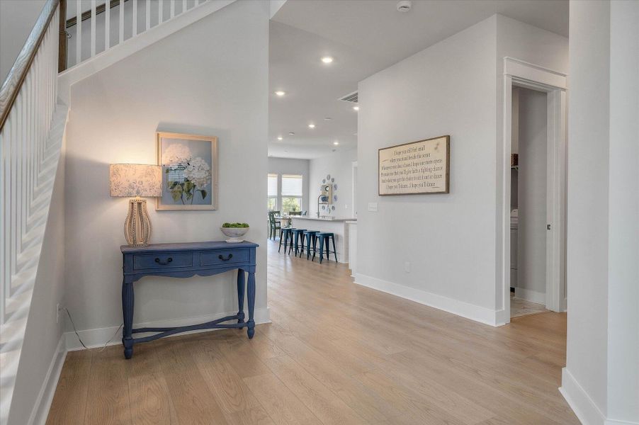 Furnished interior view inside a new home in Carnes Crossroads, Summerville (Image 14).