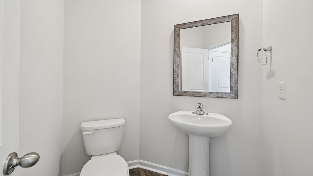Furnished interior view inside a new home in Brookside Ridge Townhomes, Greer (Image 11).