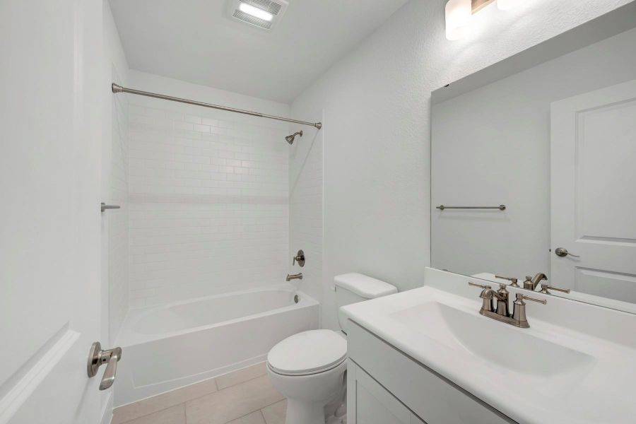 Hall bath 2 (*Photo not of actual home and used for illustration purposes only.) Hall bath 2 (*Photo not of actual home and used for illustration purposes only.)