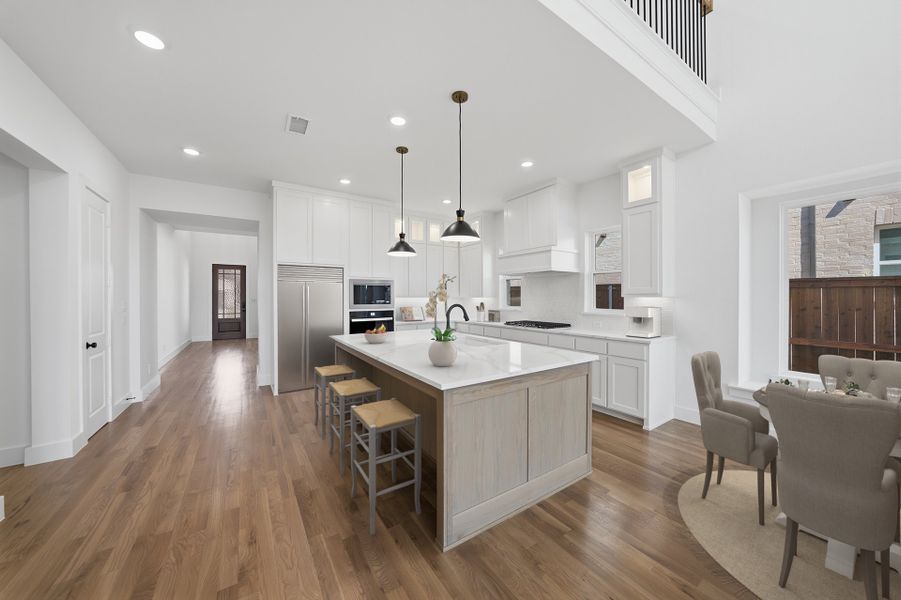 Furnished interior view inside a new home in Aster Park, McKinney (Image 15).