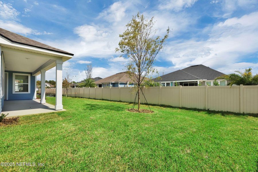 Exterior details and patio area of a home in Trailmark - Phase 6, St. Augustine (Image 25).