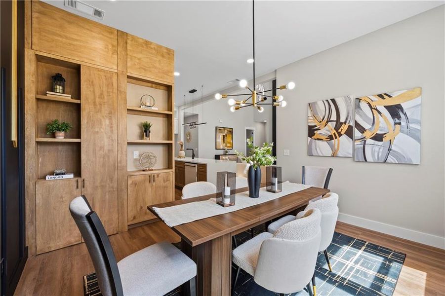 Furnished interior view inside a new home in , Athens (Image 31).