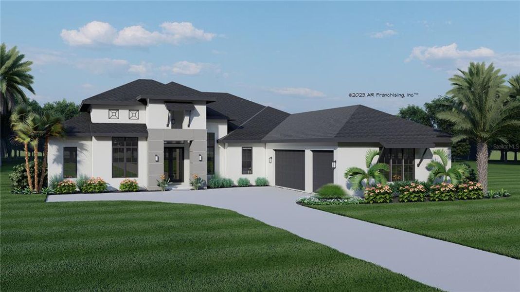 Front Elevation Rendering