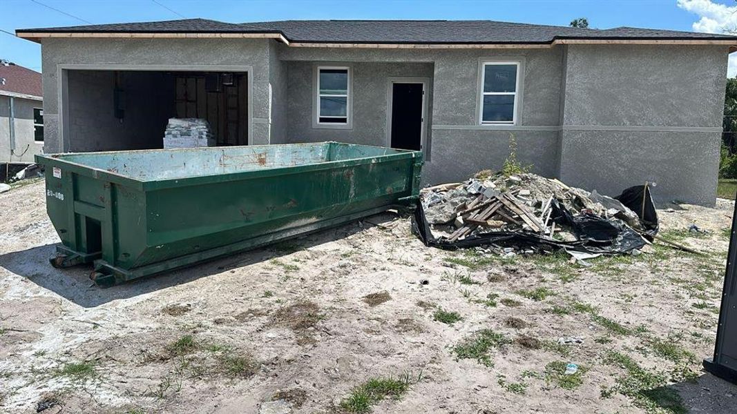 In-progress construction of a new home in , Port Charlotte, FL (Image 28). In-progress construction of a new home in , Port Charlotte, FL (Image 28).