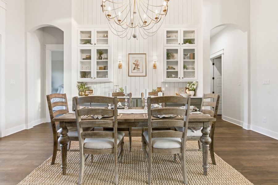 Furnished interior view inside a new home in Stella Ranch, Bryan (Image 53).