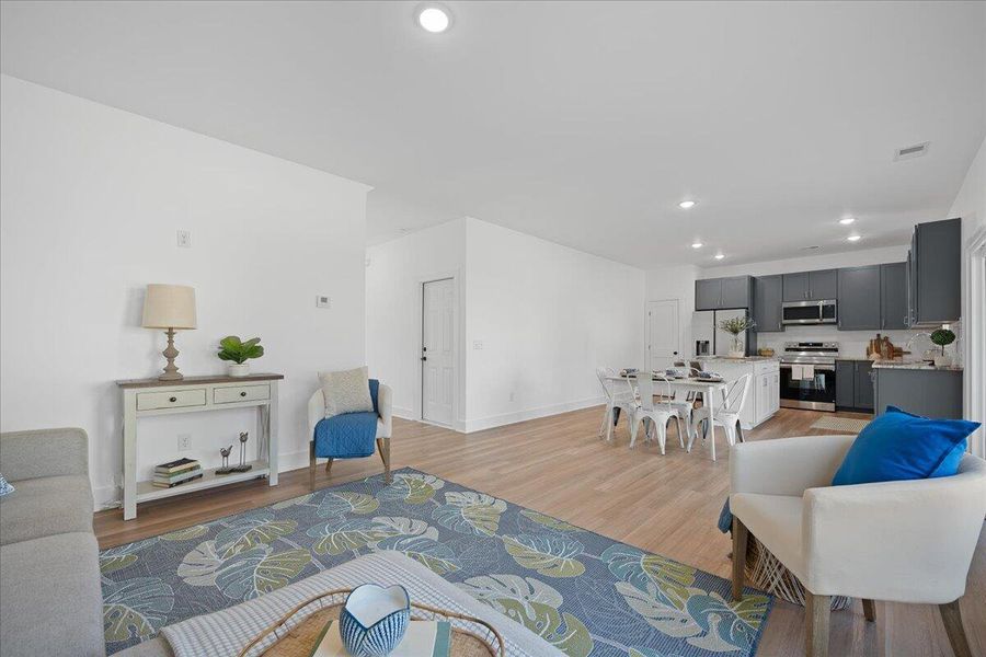 Furnished interior view inside a new home in , Moncks Corner (Image 16).