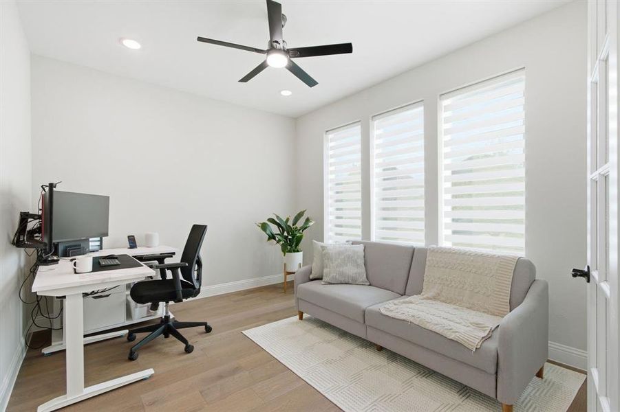 Furnished interior view inside a new home in , Copper Canyon (Image 14).