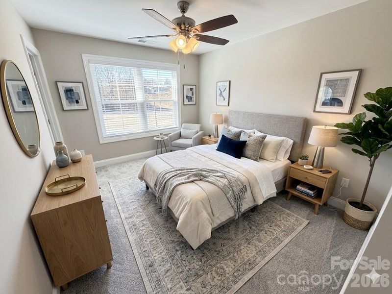 Furnished interior view inside a new home in , Kannapolis (Image 9).