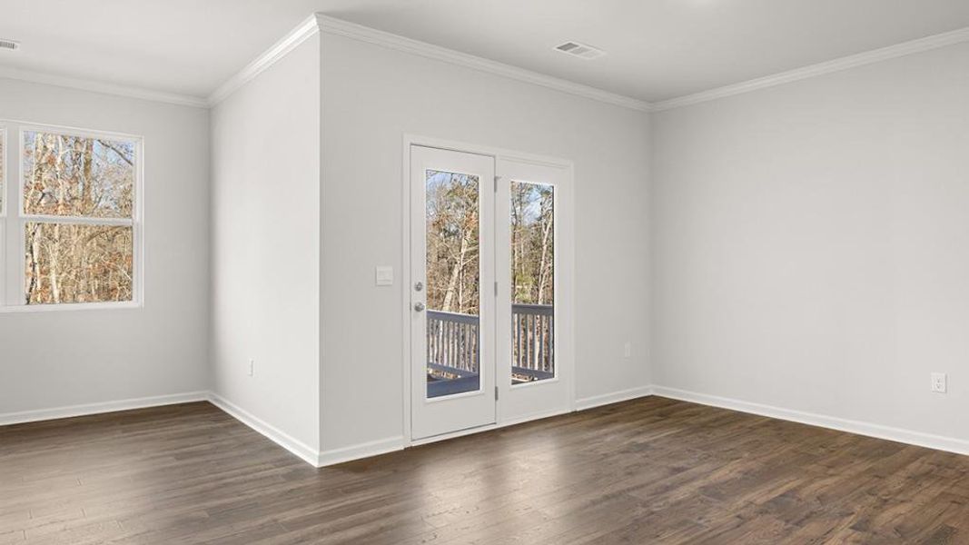 Spacious, unfurnished interior of a new home in Northberry, Rome (Image 30). Spacious, unfurnished interior of a new home in Northberry, Rome (Image 30).