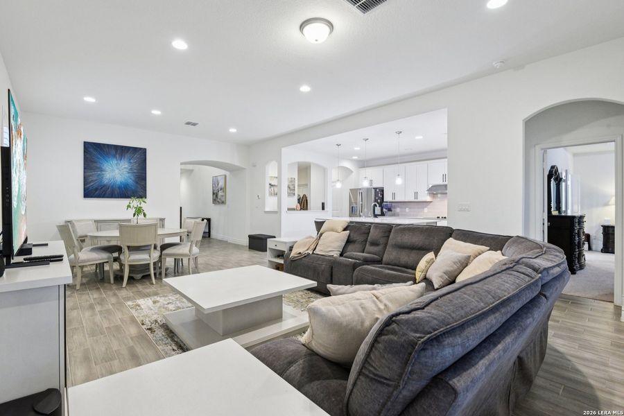 Furnished interior view inside a new home in Davis Ranch, San Antonio (Image 37).