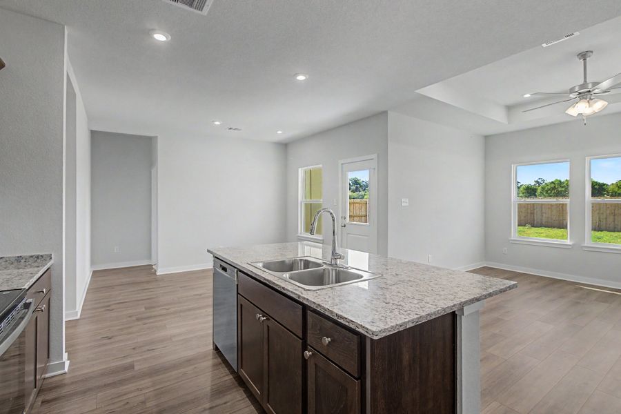 Furnished interior view inside a new home in Pleasant Hill, Bryan (Image 6).