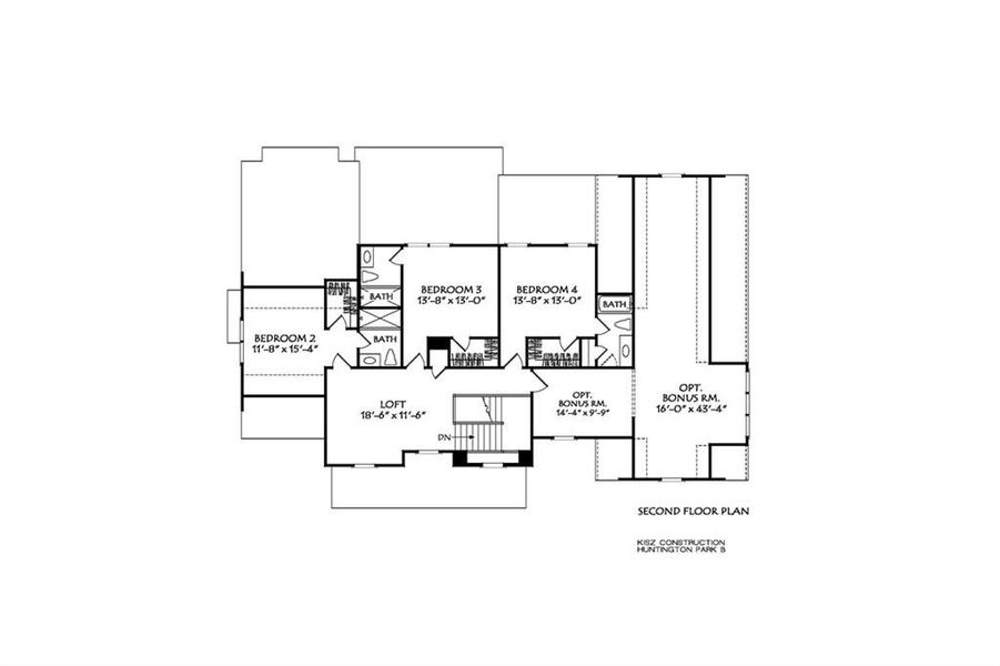 2D floor plan layout of this home in , Marietta, GA (Image 4).