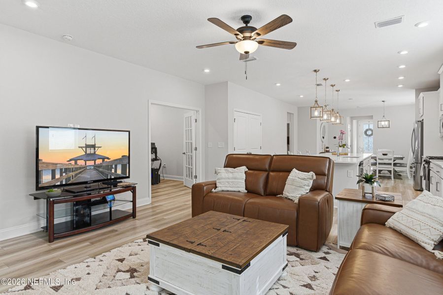 Furnished interior view inside a new home in RiverTown, St. Johns (Image 17).