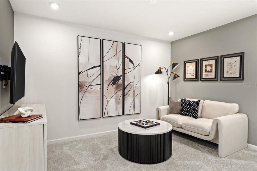 Furnished interior view inside a new home in , Orlando (Image 11).