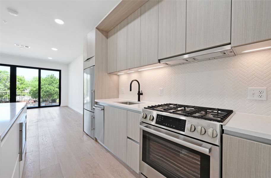 Furnished interior view inside a new home in , Austin (Image 5).