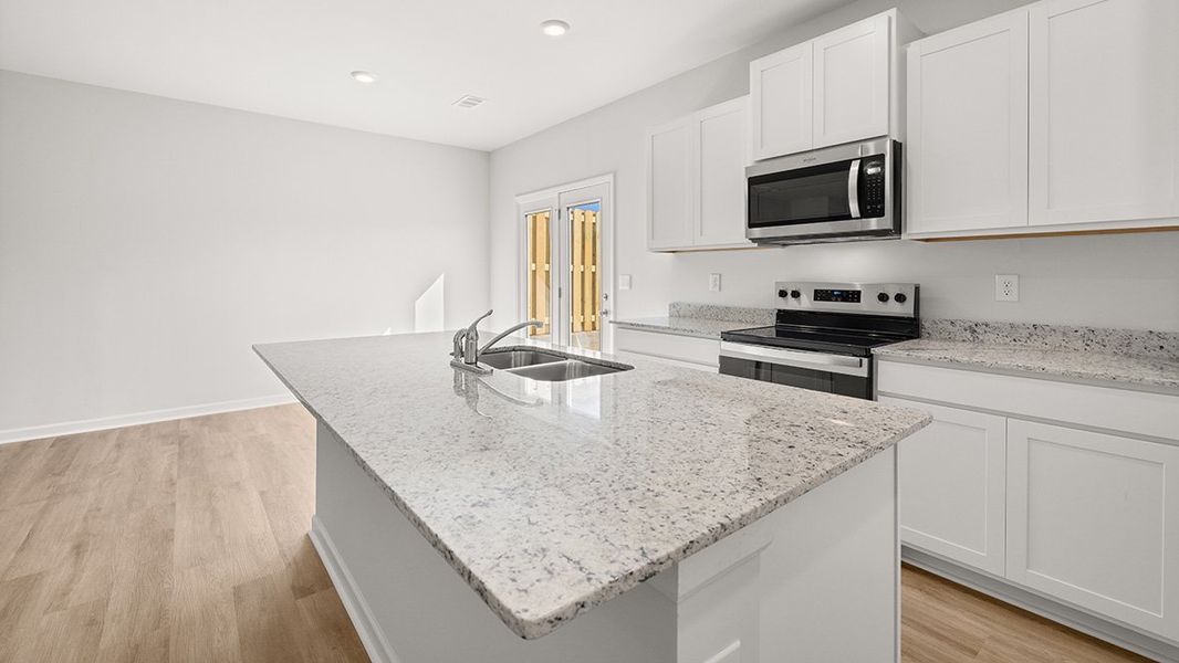Furnished interior view inside a new home in Rolling Meadows, Jasper (Image 6).