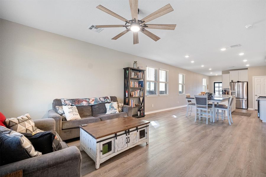 Furnished interior view inside a new home in Sunfield, Buda (Image 13).