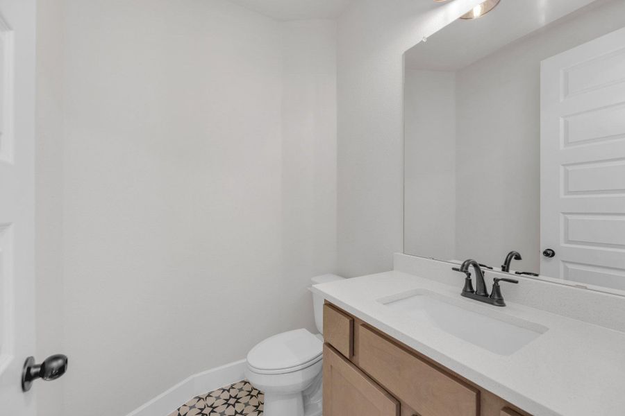 Furnished interior view inside a new home in The Colony - 50', Bastrop (Image 12).