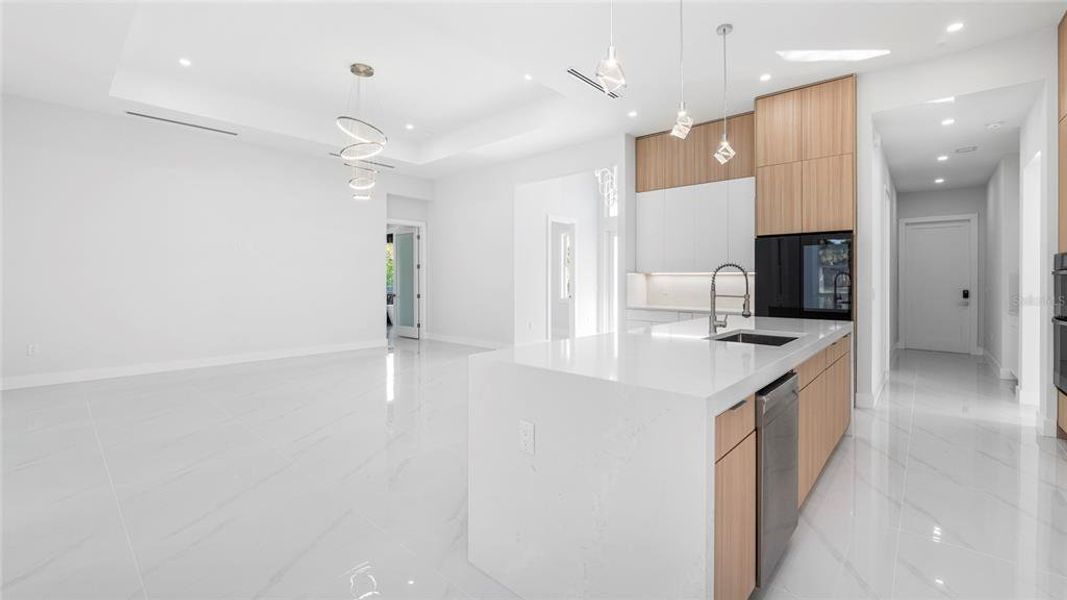 Furnished interior view inside a new home in , Naples (Image 7).