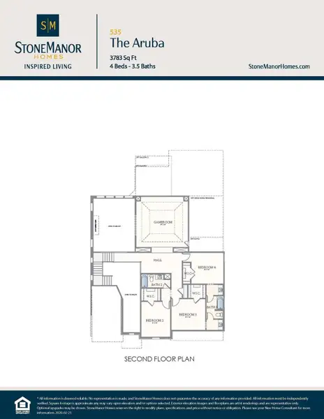 2D floor plan layout of this home in , Rosharon, TX (Image 3).