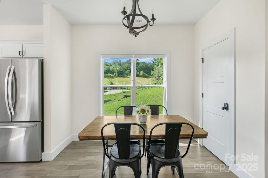 Furnished interior view inside a new home in , Asheville (Image 16).
