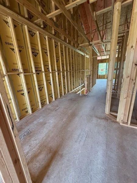 In-progress construction of a new home in Baldwin Crossing 16', Orlando, FL (Image 15).