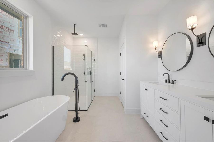 Furnished interior view inside a new home in Timberbrook, Justin (Image 16).