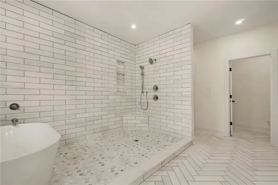 Furnished interior view inside a new home in , Atlanta (Image 14).