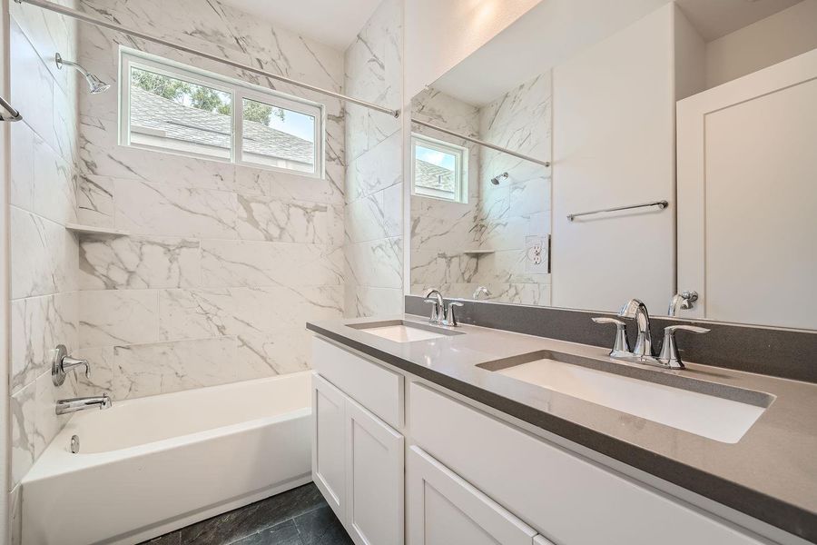 Furnished interior view inside a new home in Chester Ranch Place, Round Rock (Image 3). Furnished interior view inside a new home in Chester Ranch Place, Round Rock (Image 3).