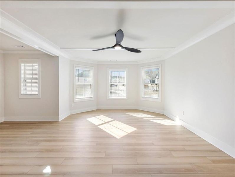Spacious, unfurnished interior of a new home in , Buford (Image 38).