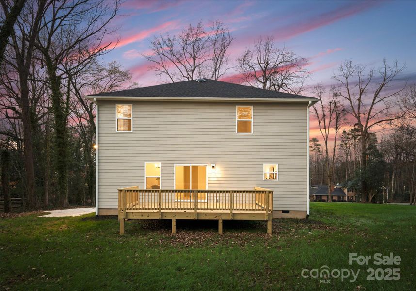 Exterior details and patio area of a home in , Mount Holly (Image 25).