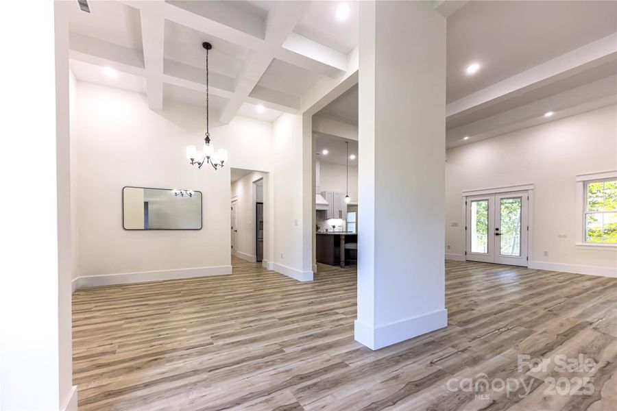 Spacious, unfurnished interior of a new home in , Hickory (Image 23).