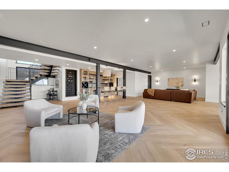Furnished interior view inside a new home in , Fort Collins (Image 32).