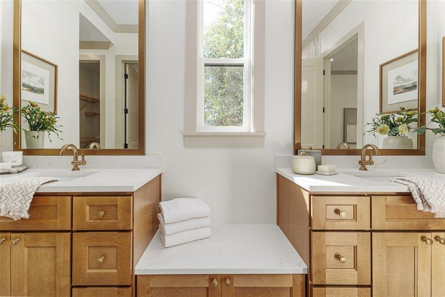 Furnished interior view inside a new home in , Lakeland (Image 9).