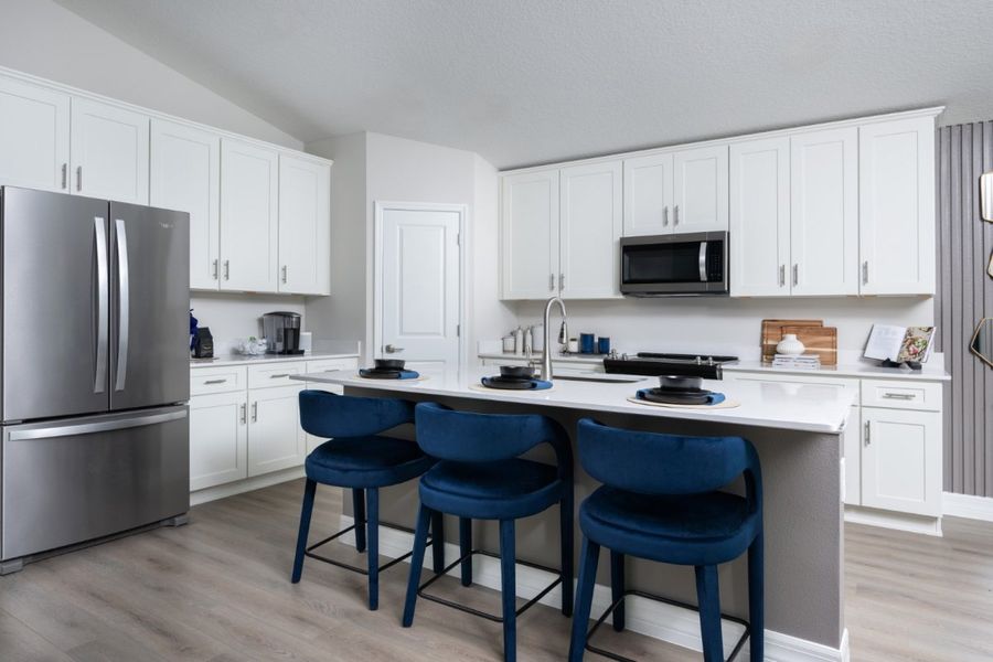 Furnished interior view inside a new home in Cherrywood Preserve, Ocala (Image 6).
