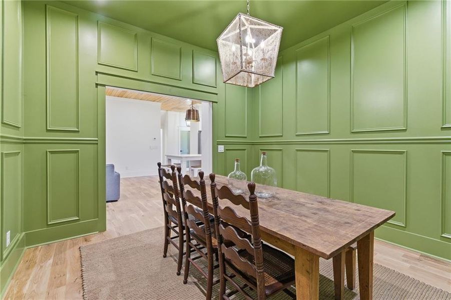 Furnished interior view inside a new home in , Marietta (Image 35).
