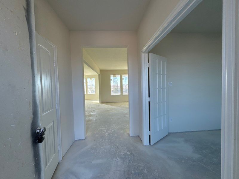 In-progress construction of a new home in Terra Escalante, Blue Ridge, TX (Image 5).