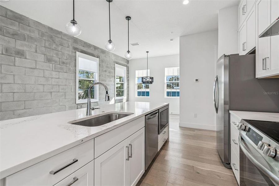 Furnished interior view inside a new home in , St. Petersburg (Image 16).