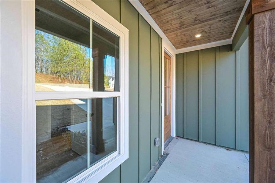 Exterior details and patio area of a home in , Buchanan (Image 17).