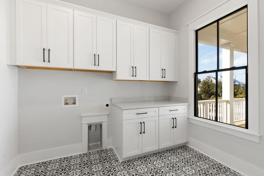 Furnished interior view inside a new home in Rivercroft, Awendaw (Image 14).