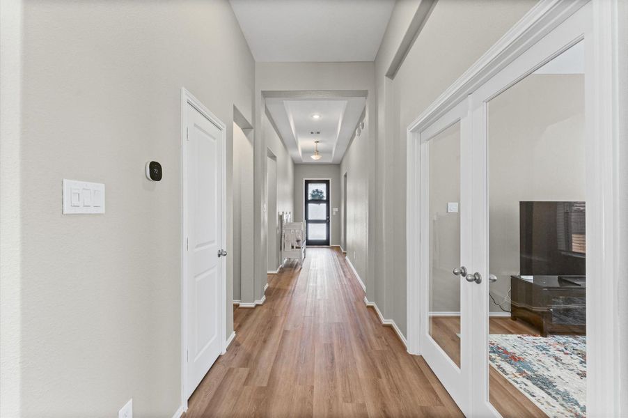 Spacious, unfurnished interior of a new home in The Trails, New Caney (Image 23). Spacious, unfurnished interior of a new home in The Trails, New Caney (Image 23).