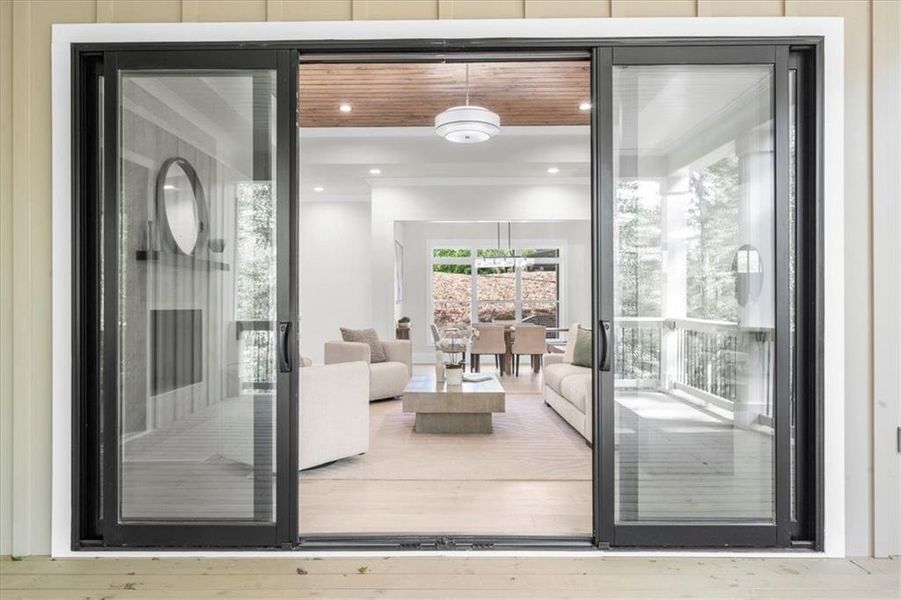 Furnished interior view inside a new home in , Gainesville (Image 4).