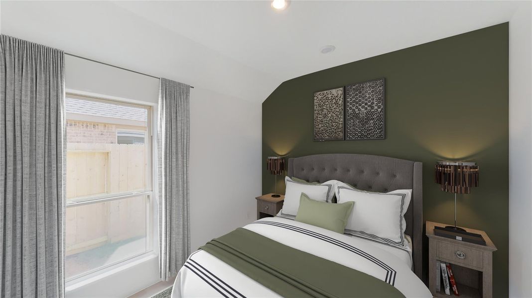 Furnished interior view inside a new home in Monarch Landing, Needville (Image 12).